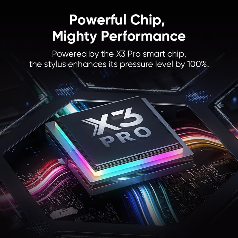 XPPen قلم X3 برو سليم مع 16K مستوى ضغط بدون بطارية دقة أعلى متوافق فقط مع Artist Pro 14 و 16 الجيل 2 / سلسلة Deco Pro الجيل 2 / Artist Pro 19 لوح الرسم - Image 1